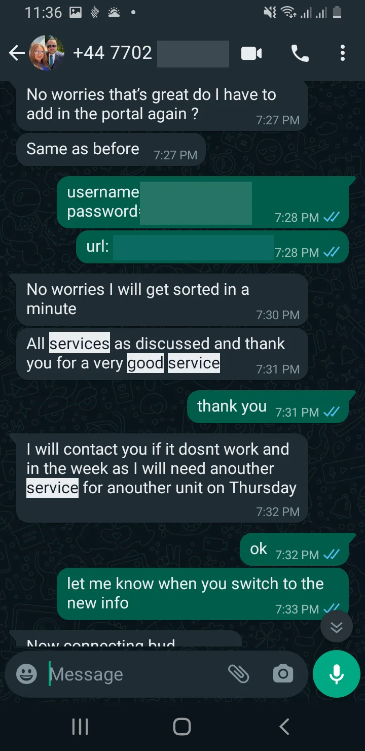 User Testimonial Screenshot